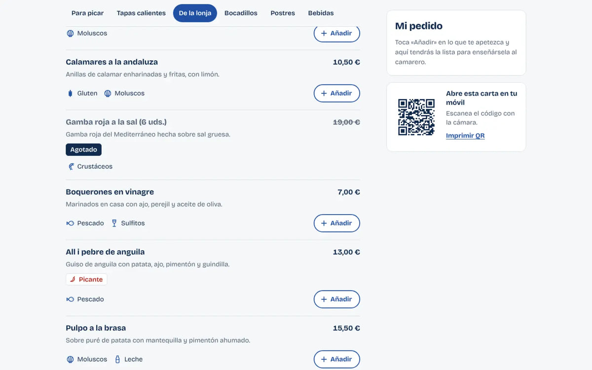 Carta QR · Skill de Claude